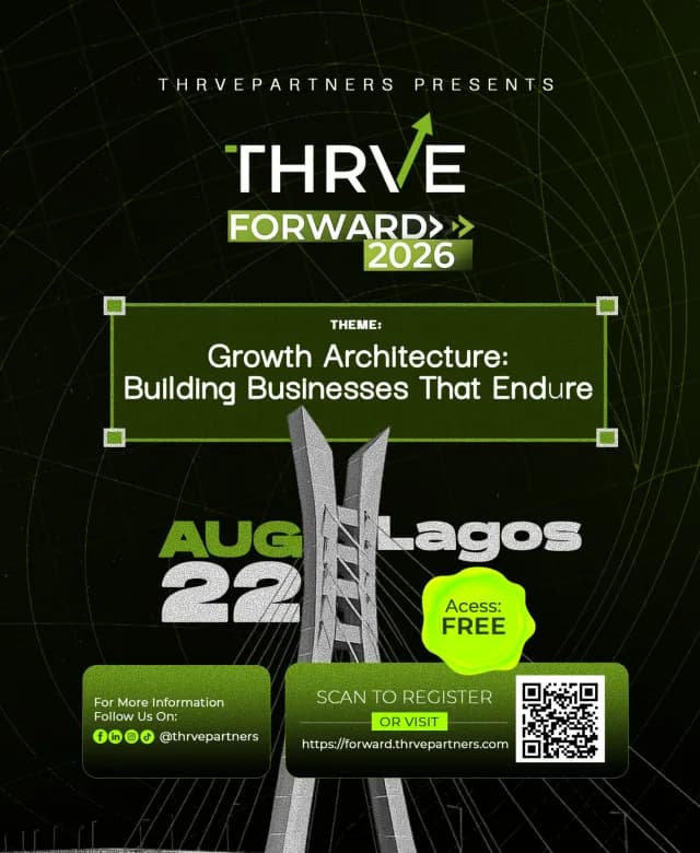 THRVE Forward 2026 Business Growth Conference cover