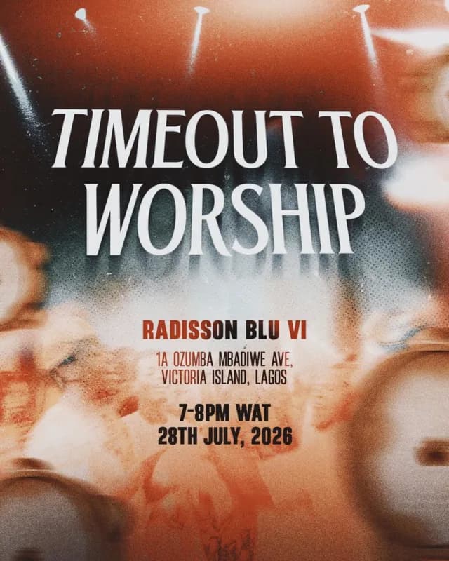 Time Out To Worship- July cover