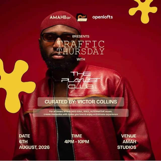 Traffic Thursday With The Playlist Club (curated By Victor Collins) cover