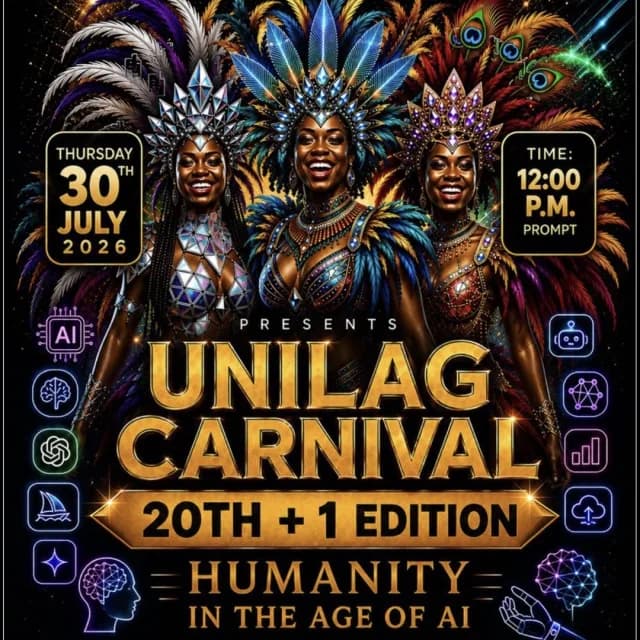 UNILAG Carnival 20+1 Edition cover