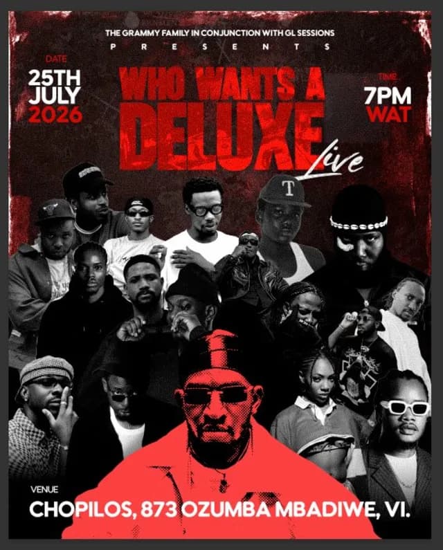 Who Wants A Deluxe: Live cover