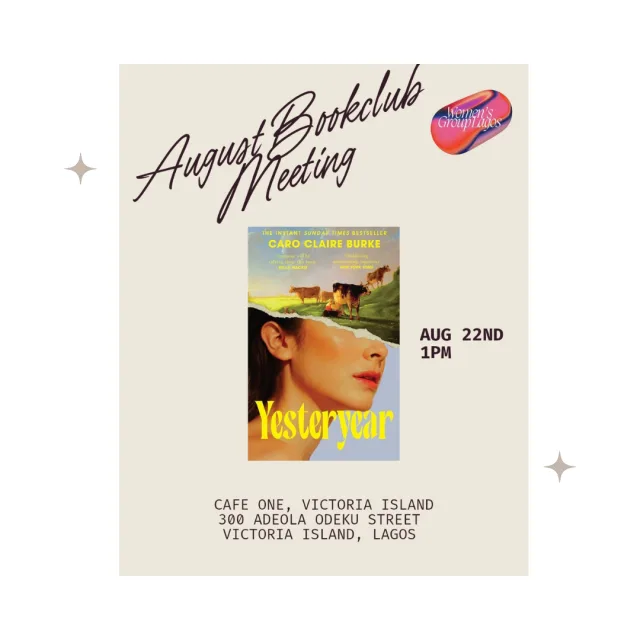 Women's Group Lagos August Book Club Meeting cover
