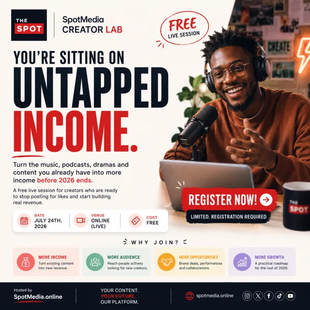 You're Sitting On Untapped Income. Here's How SpotMedia Is Helping Creators cover